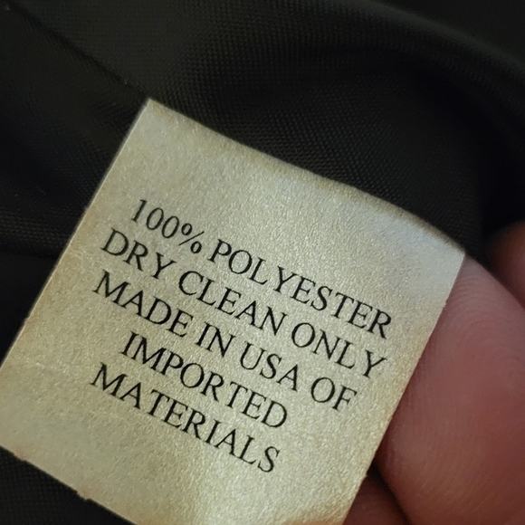 Caroline Rose Floral A-Line Party Dinner Jacket Medium Metallic Silver Black - Picture 9 of 12